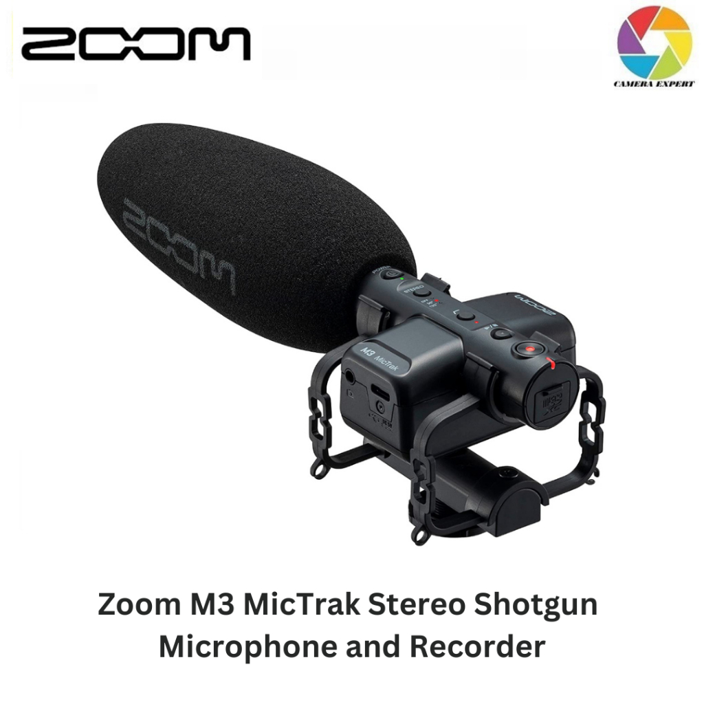 Zoom M3 MicTrak Stereo Shotgun Microphone and Recorder Shopee Malaysia