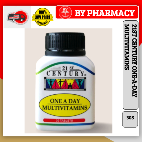 21ST CENTURY ONE-A-DAY MULTIVITAMIN 30'S TAMBAH TENAGA (Exp: 03/2025)