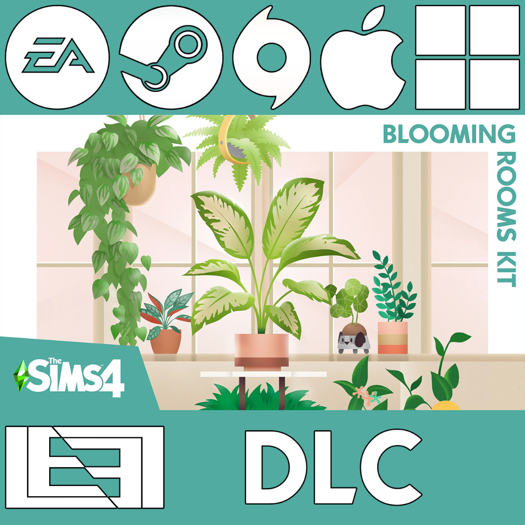 The Sims 4: Blooming Rooms Kit [Mac/Win][Online][EA/Steam/Epic]