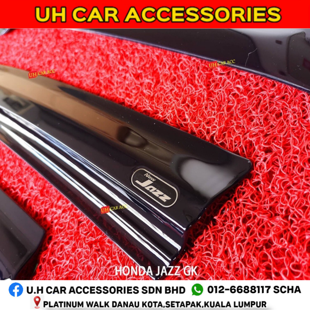 HONDA JAZZ GK 20142023 INJECTION MUGEN SIDE DOOR SUN VISOR WINDOW