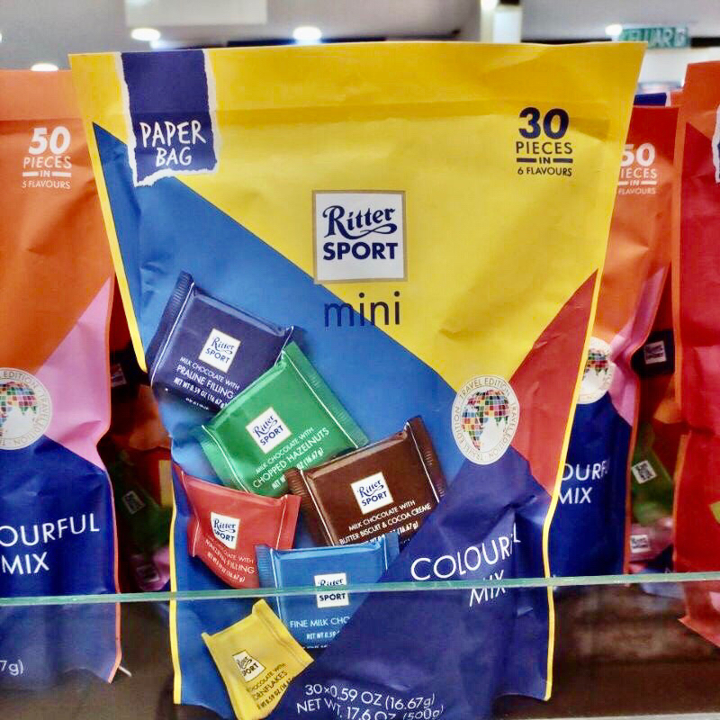 RITTER SPORT MINI CHOCOLATE MIX COLLECTION👉150g - 500g 👈 | Shopee Malaysia