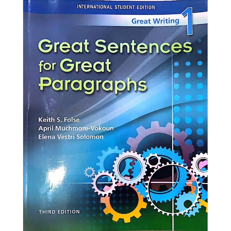 (Clearance) Great Writing 1: Great Sentences For Great Paragraphs 3rd ...