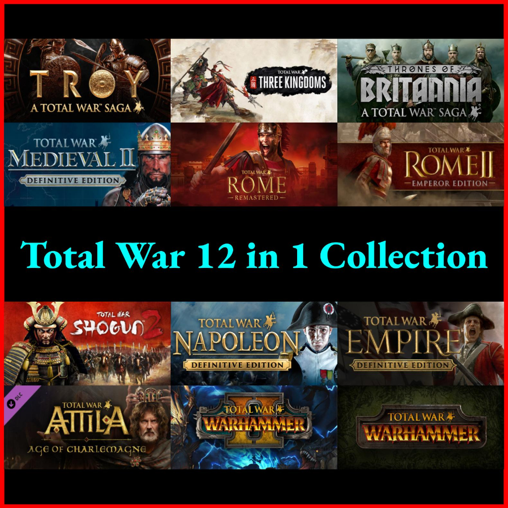 (PC) Total War 12 in 1 Collection [Digital Download] | Shopee Malaysia