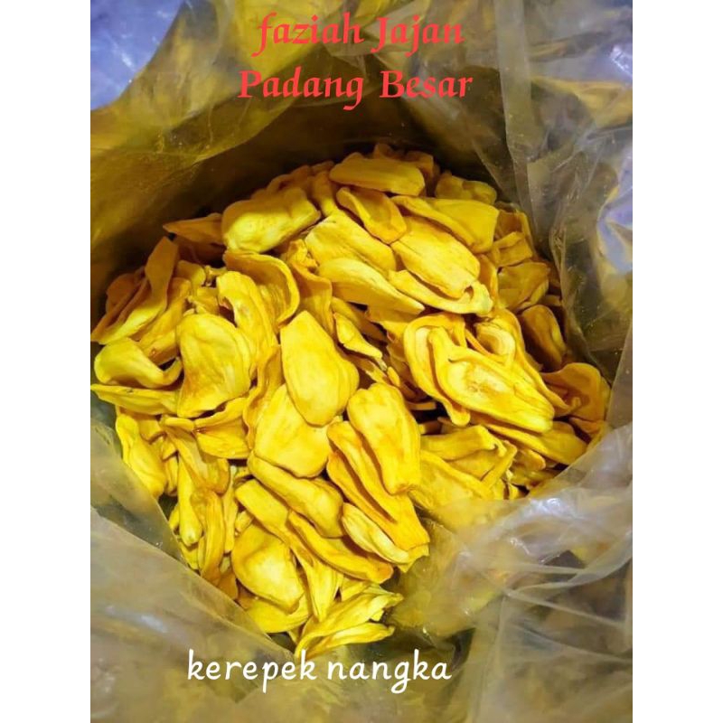 Kerepek Nangka Madu Rangup Jackfruit Chips [berat 250g 500g And 1kg