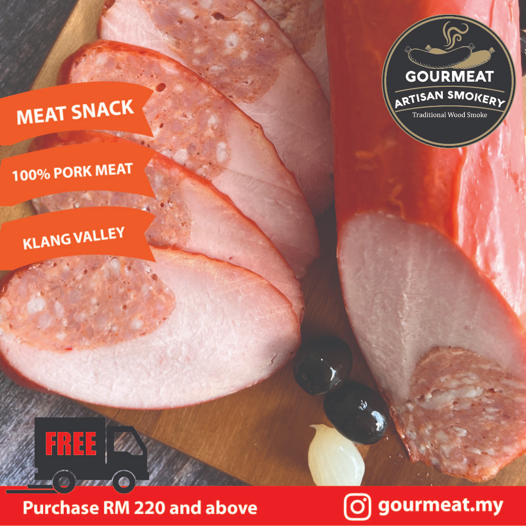 Smoked Salami Duet, deli meat sausage, ready to eat salami, meat board