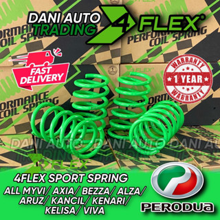 Flex Sport Spring Perodua Myvi Axia Bezza Alza Aruz Kancil Kenari Kelisa Viva Absorber