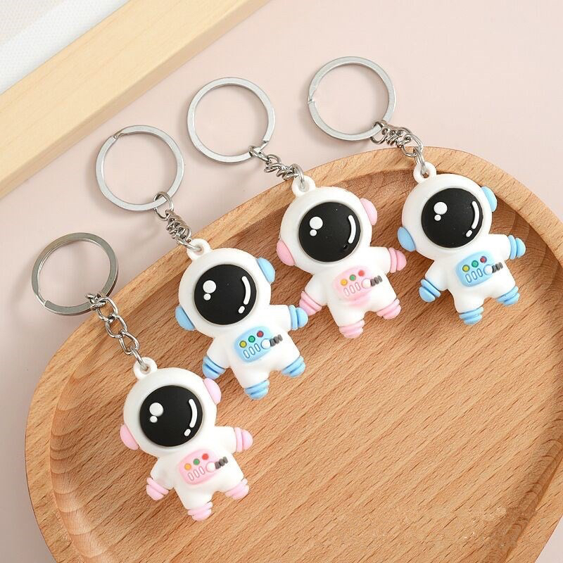 Space Astronaut Keychain Cute Pretty Bag Pencil Case Decoration Keychainday Present Gift Souvenir (Ready stock)