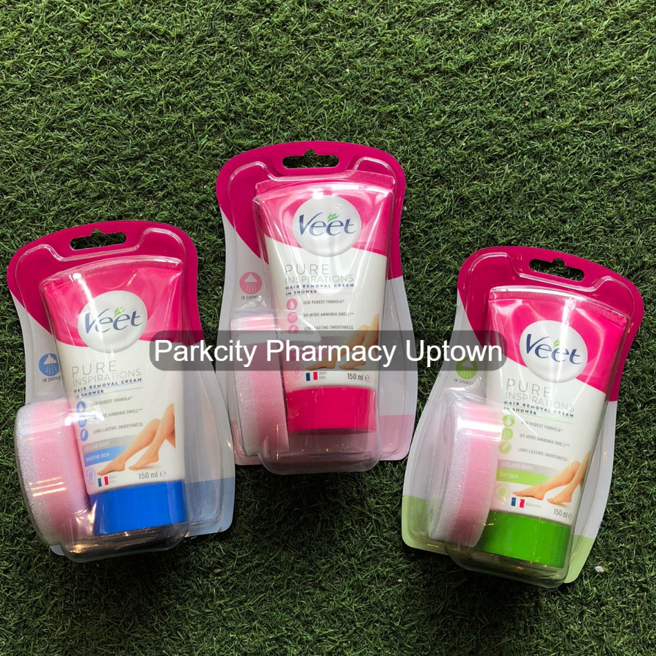 Veet In Shower Hair Removal Cream 150ml (Sensitive Skin/ Dry Skin
