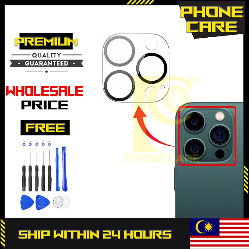 COMPATIBLE FOR IP 14 / 14 PLUS / 14 PRO MAX CAMERA GLASS LENS KAMERA