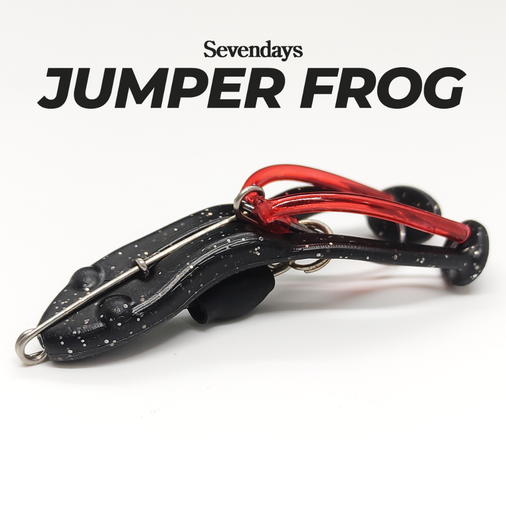 Seahawk Jumper Frog Fishing Soft Plastic Lure Baits Topwater Katak