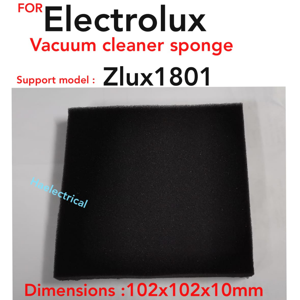 Replacement Electrolux Vacuum Filter Sponge ZLUX1801 (1PC) Shopee