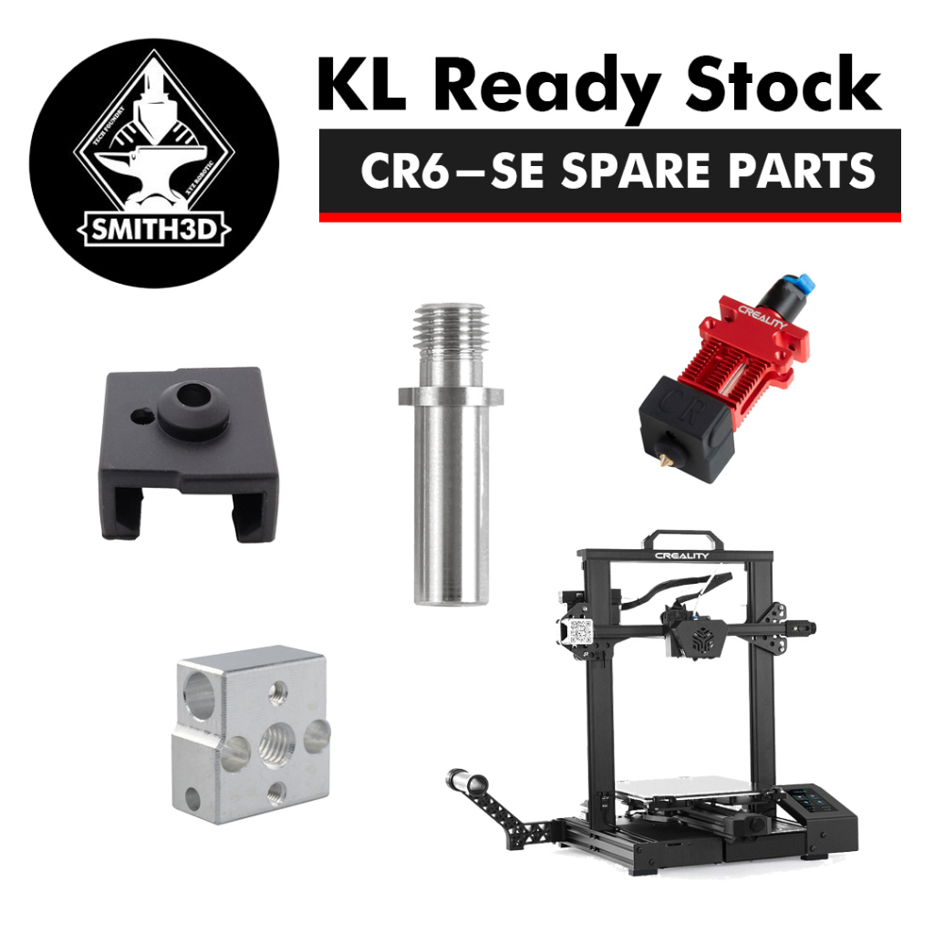 Creality CR6 SE Hotend Kit Print head 3D Printer Parts Nozzle Kit CR-5 Pro Heatblock Silicone Sock Heatbreak CR-6