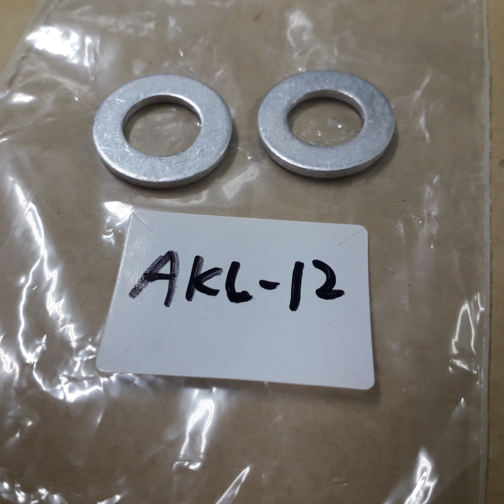 (2PCS AKL12) (INNER 12mmX OUTER 22mm) OIL PAN NUT SCREW WASHER FOR KANCIL Shopee Malaysia