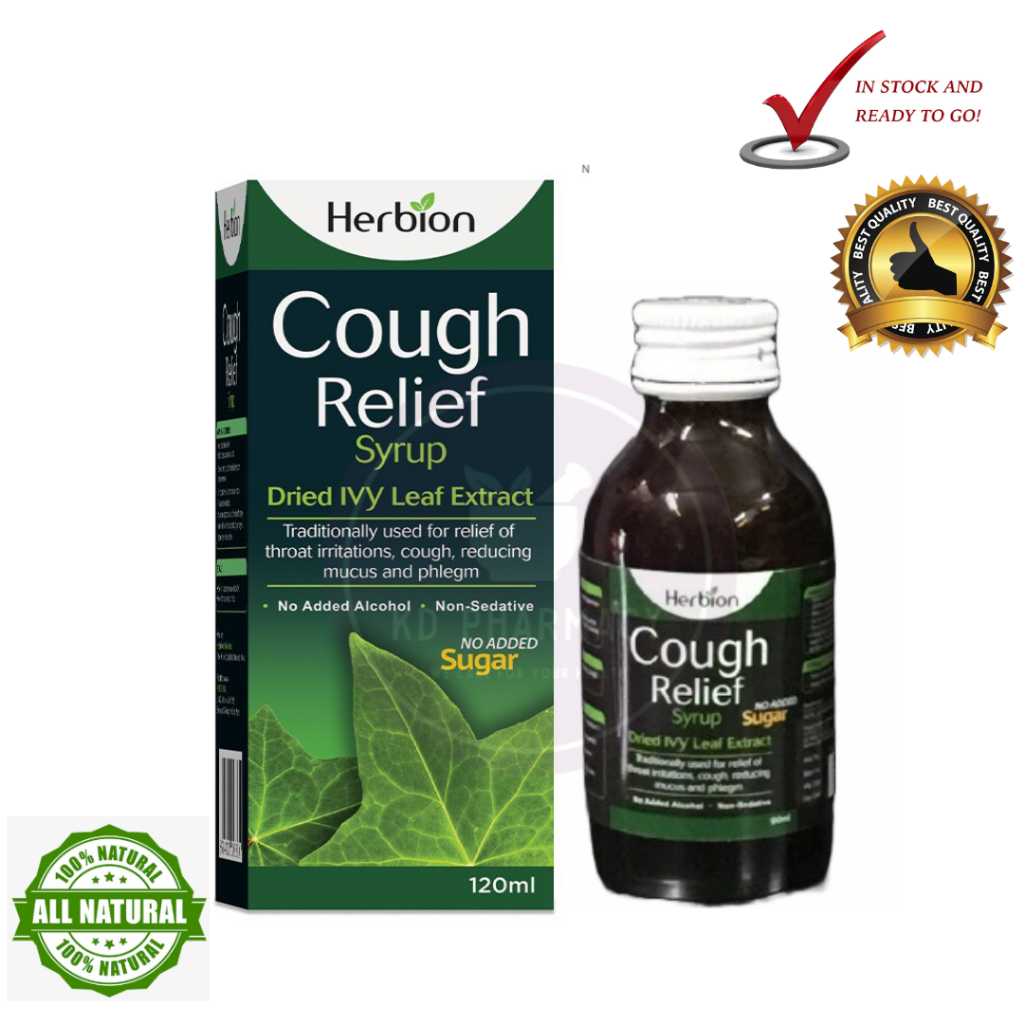 Herbion Cough Relief Syrup (120ml) Shopee Malaysia