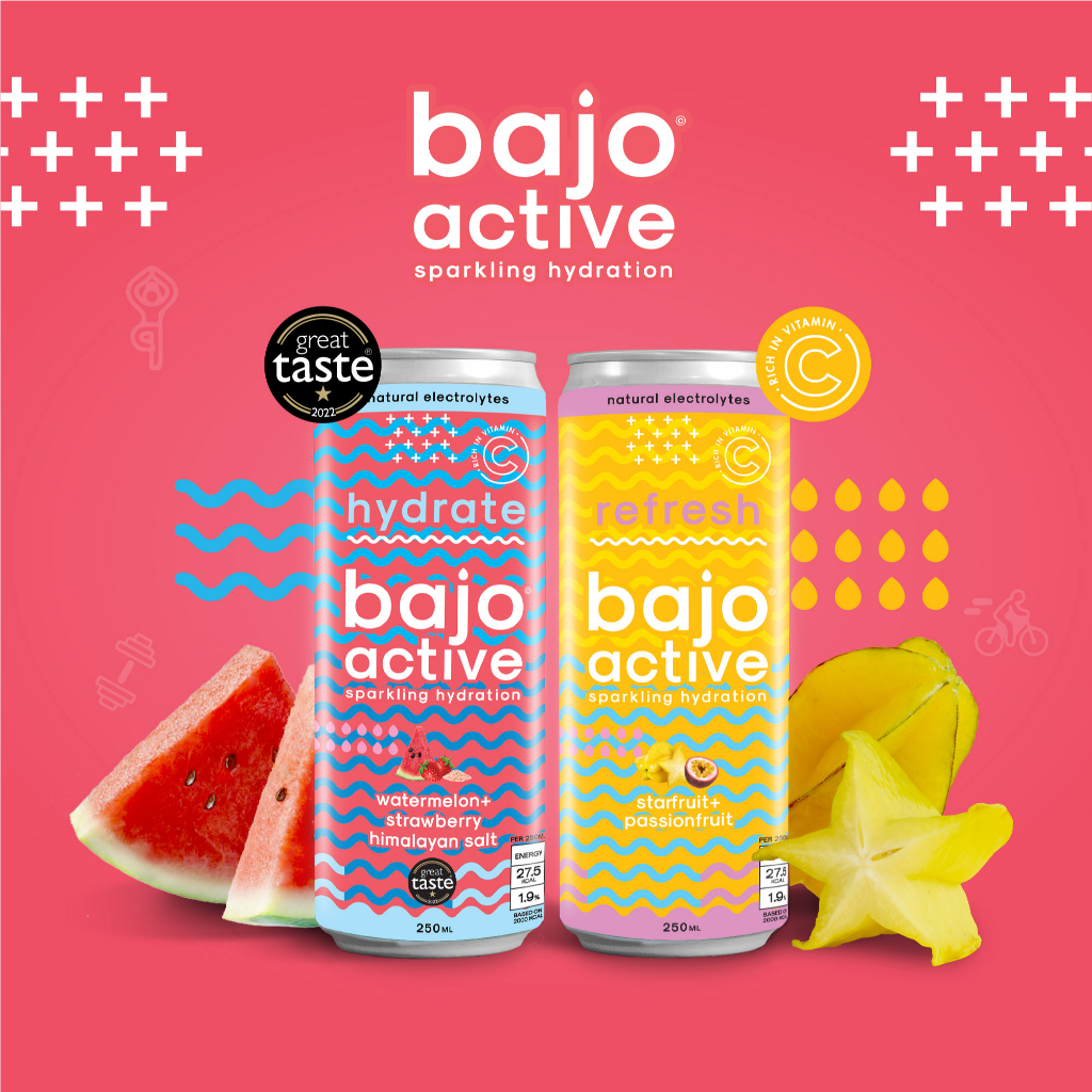 The Tapping Tapir BAJO Sparkling Hydration Natural Electrolytes Fruit