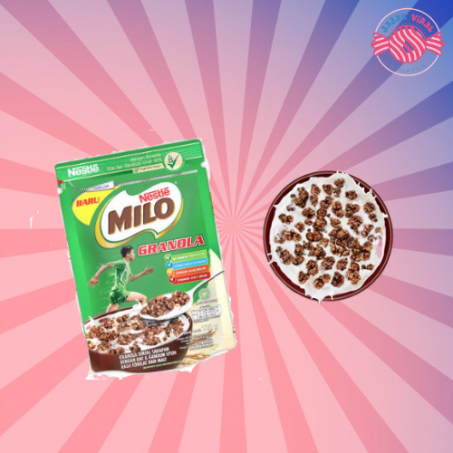 NESTLE MILO Granola Cereal Sarapan Coklat 120g Shopee Malaysia