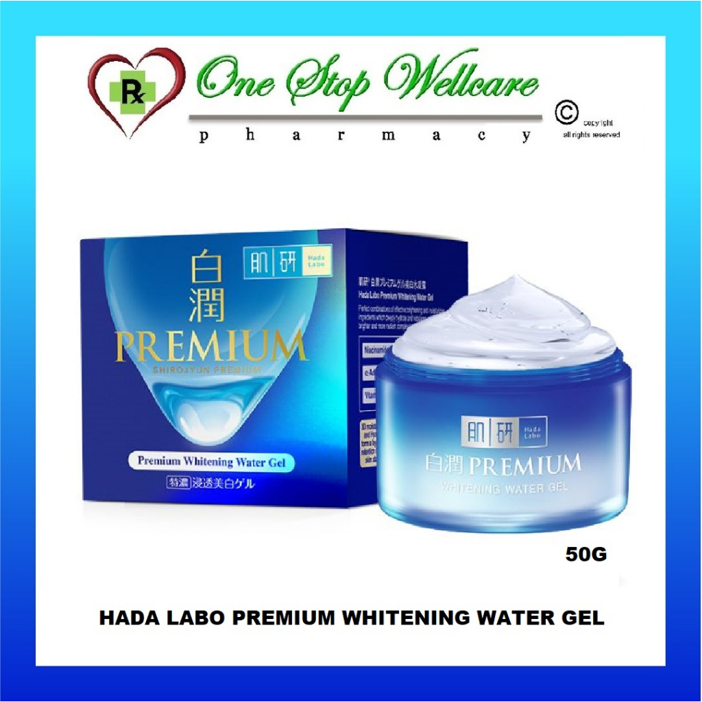 HADA LABO PREMIUM WHITENING WATER GEL 50G (EXP08/2025) Shopee Malaysia