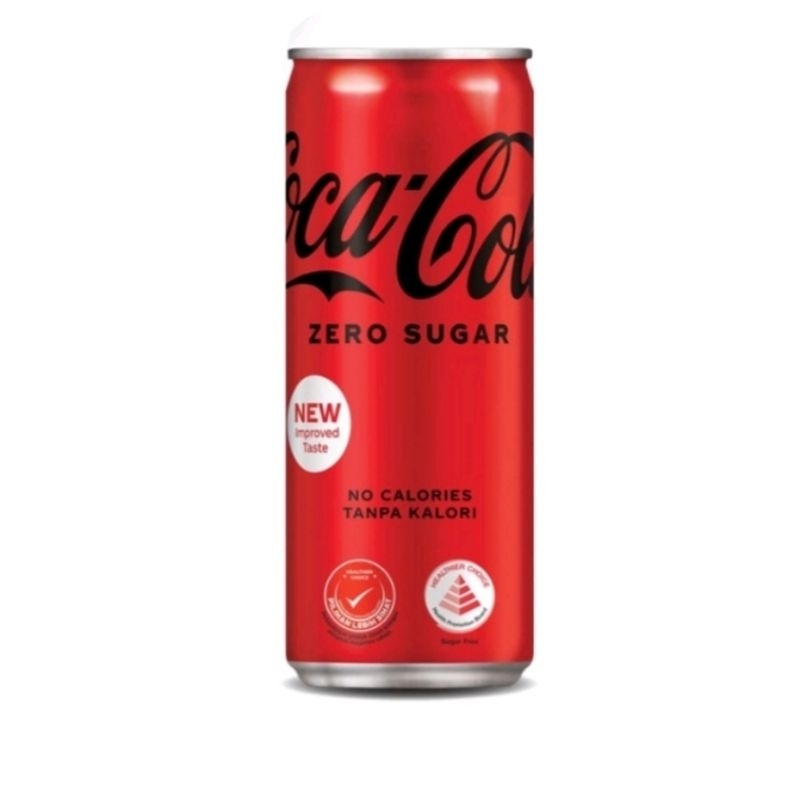 Coca Cola Coke Zero Sugar Cans 320ml Shopee Malaysia