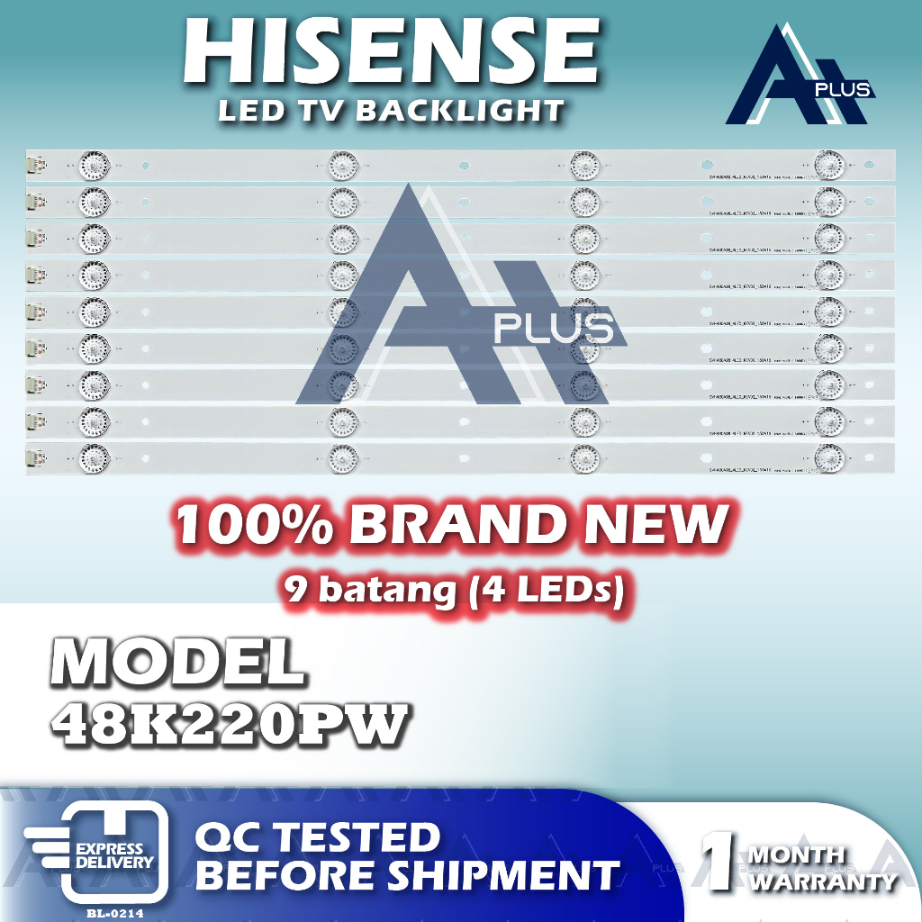 48K220PW HISENSE 48" LED TV Backlight 48 INCH Lampu TV 48K220P 48K220 48K-220PW 48K 220PW