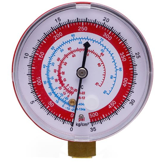 R404/R134A/R22 Refrigerant High Pressure Gauge 500 PSI | Shopee Malaysia