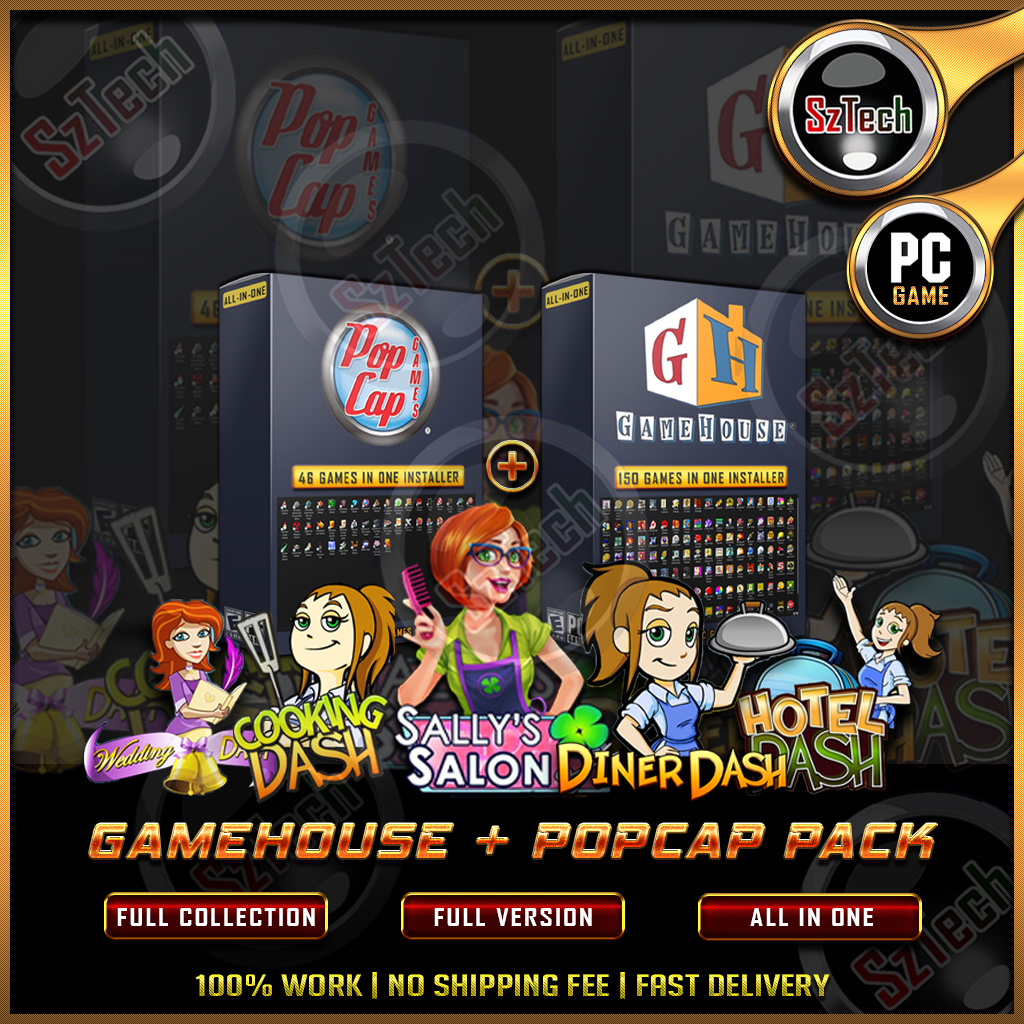 GameHouse + PopCap Games Collection Cheap & Fast Service The best