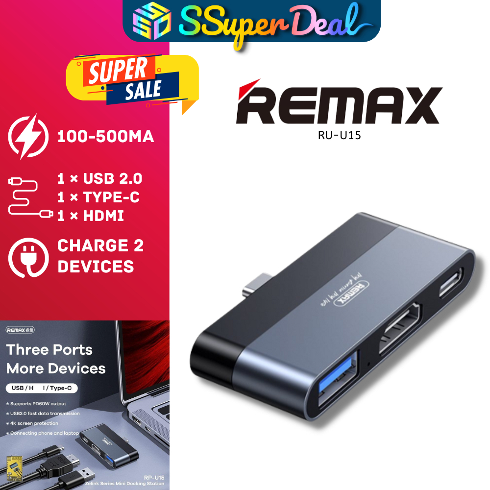 Remax Rp U Charging Dock With Port Charging Dock With Usb And Type C