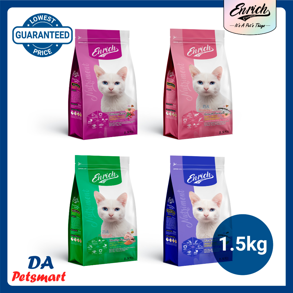 Enrich Champion Cat Food 1.5kg Shopee Malaysia