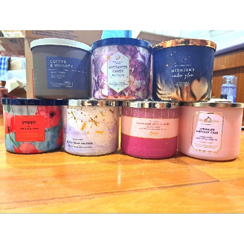 Bath And Body Works 1w / 3 Wick Candles | Shopee Malaysia