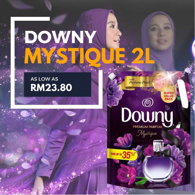Downy Premium Parfum Mystique Concentrate Fabric Conditioner Refill