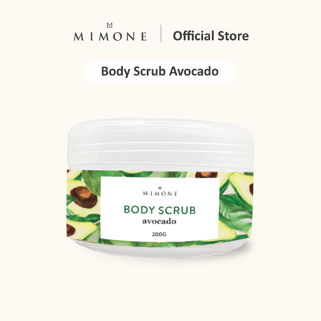 MIMONE Body Scrub Avocado Shopee Malaysia