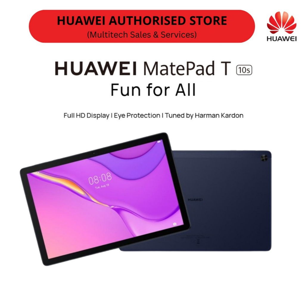 Huawei MatePad T10s 4GB + 64GB / 128GB Tablet LTE Version 10.1" IPS ...