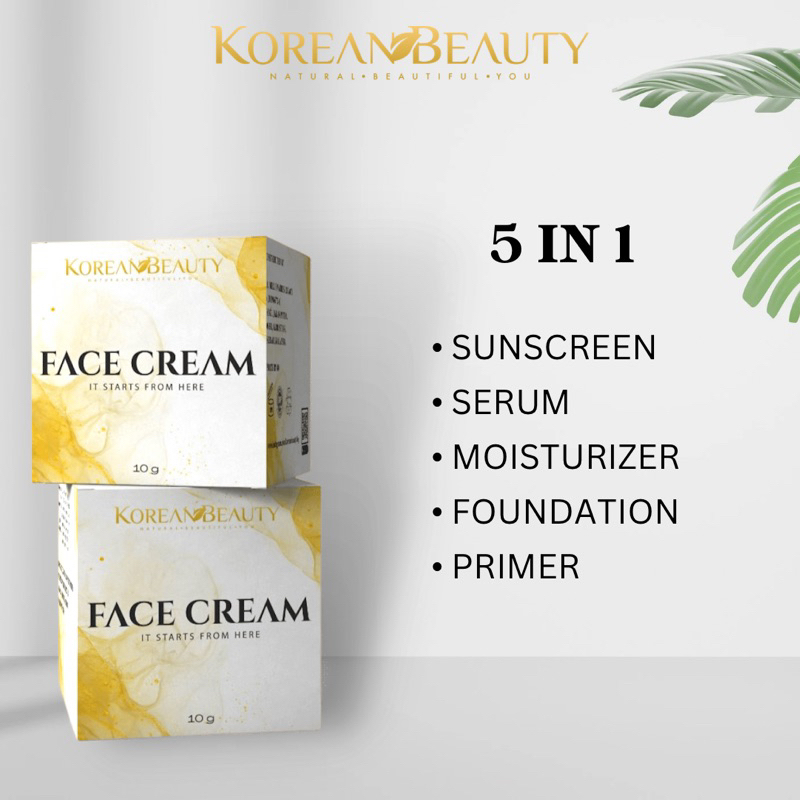 FACE CREAM 5 IN 1 BY KOREAN BEAUTY