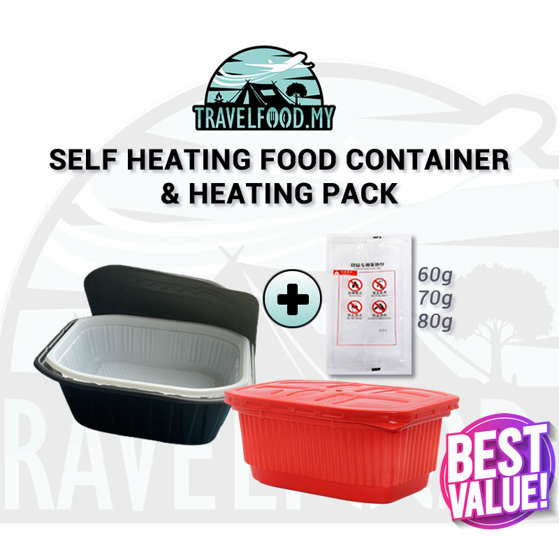 Disposable Self Heating Meal Box using Flameless Ration Heater Pack