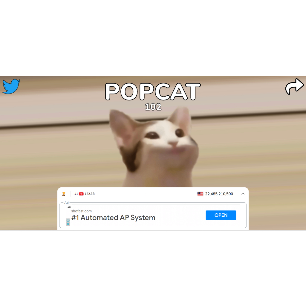 Pop Cat Cheat Code | POPCAT Hack – TLWK