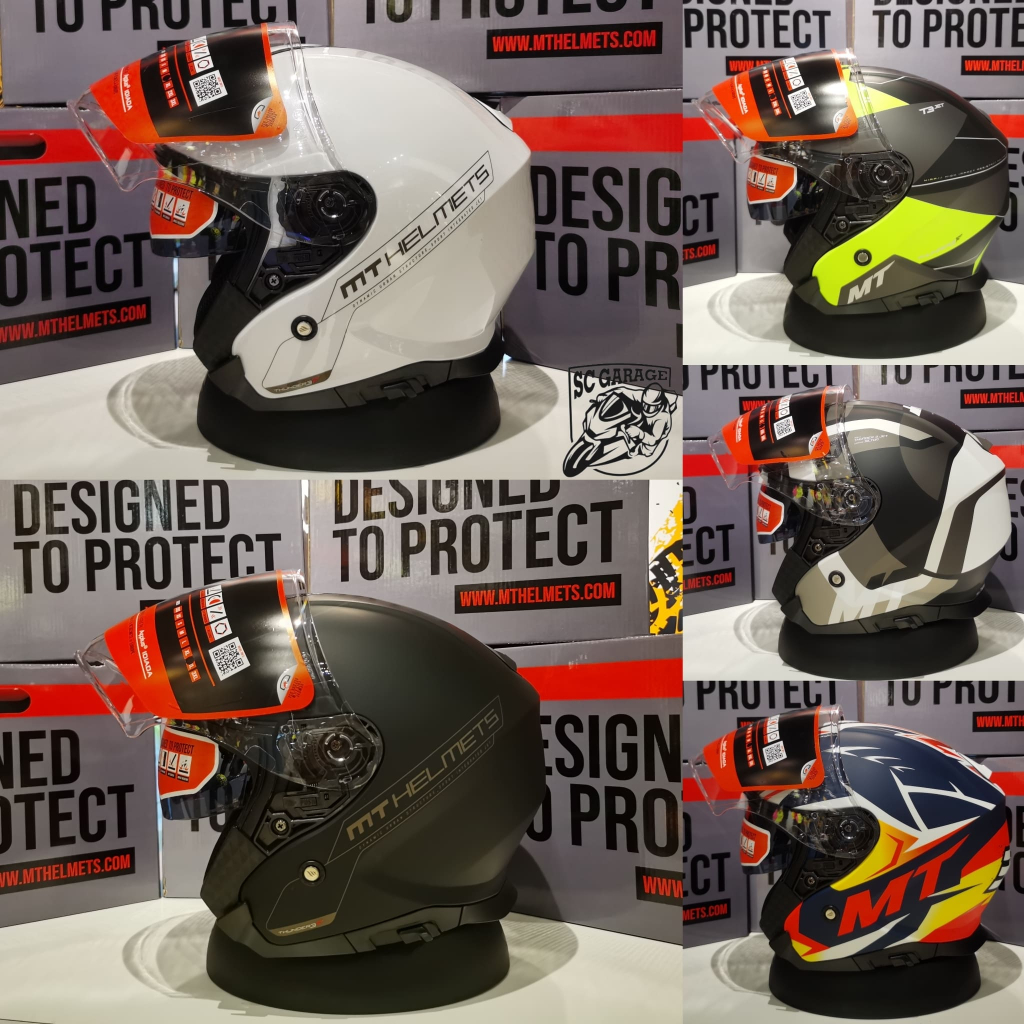 Mt Helmets Thunder 3 SV Casco Integrale Isle Of Man A3 - Nero Opaco/Giallo Fluorescente, Taglia L - 3