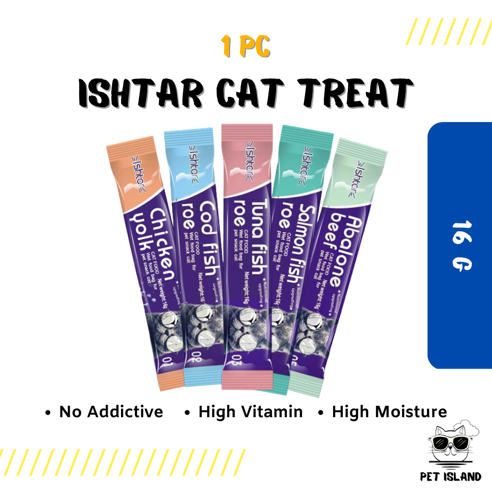 Ishtar Cat Treat Cat Wet Food Stick Creamy Cat Stick Cat Snack High ...