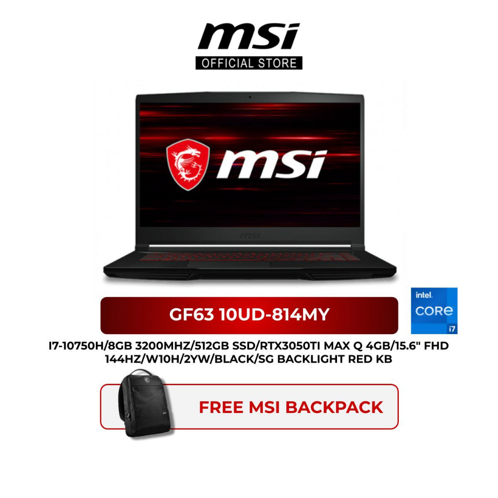 MSI GF63 Thin Price in Malaysia & Specs RM2799 TechNave
