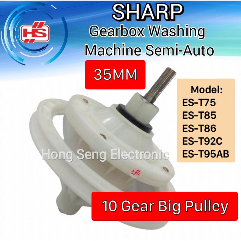 SHARP ES-T75 ES-T85 ES-T86 ES-T92C ES-T95AB Gearbox Washing Machine Semi-Auto Mesin Basuh Separuh Automatik / Manual