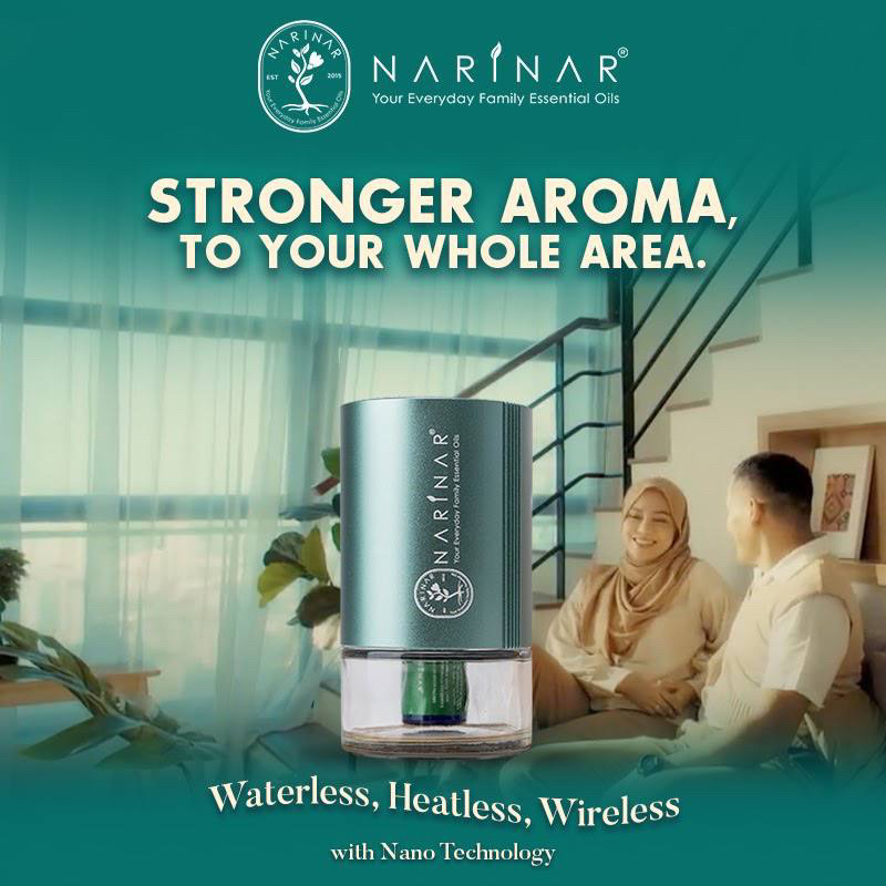Narinar Anytime Nano Diffuser(Waterless,Heatless,Wireless diffuser ...