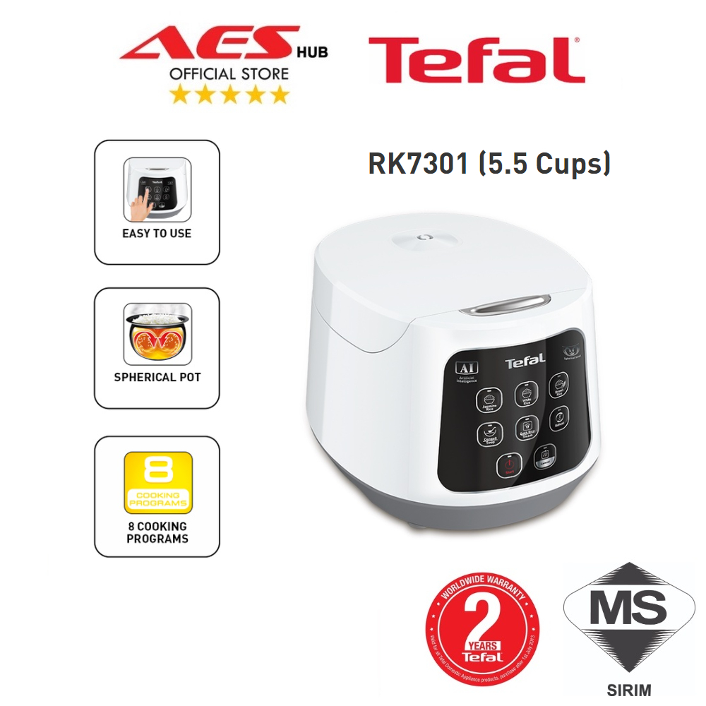 Tefal Easy Rice Compact Rice Cooker 1.0L 5.5 Cups Periuk Nasi Easy