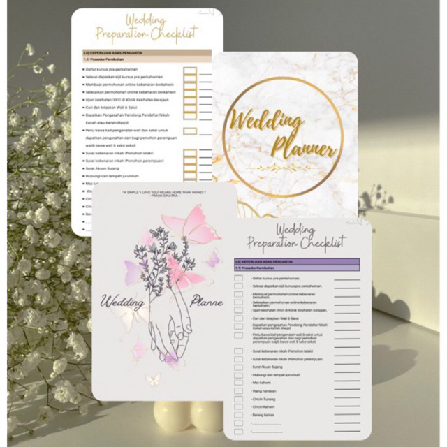 Wedding Planner Digital Book✨MURAH!! (PDF)