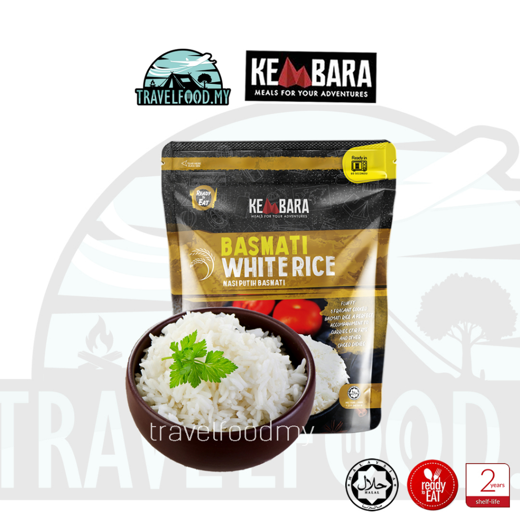 Kembara Meals Basmati Rice Nasi Putih Basmathi Rice White Rice Ready to