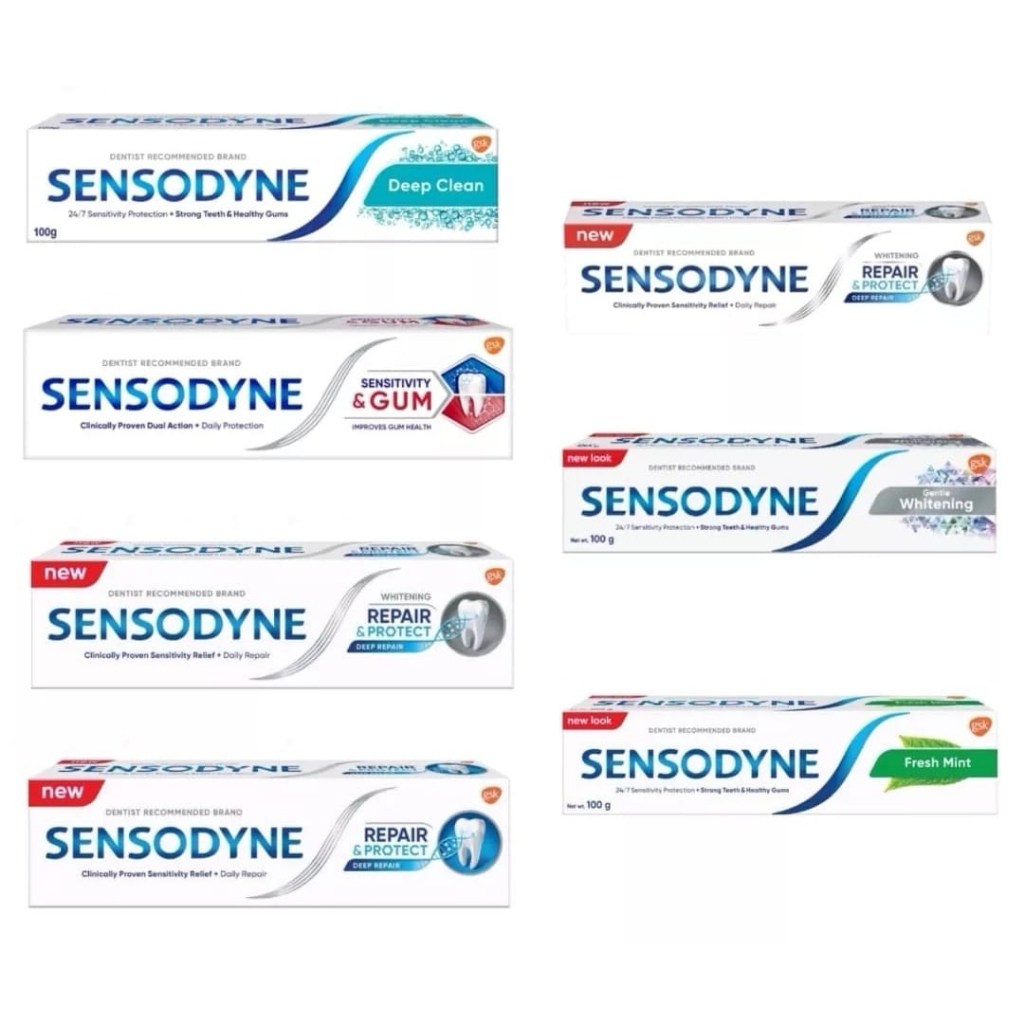 SENSODYNE SENSODYNE TOOTHPASTE 100G [ FRESH MINT | GENTLE WHITENING ...