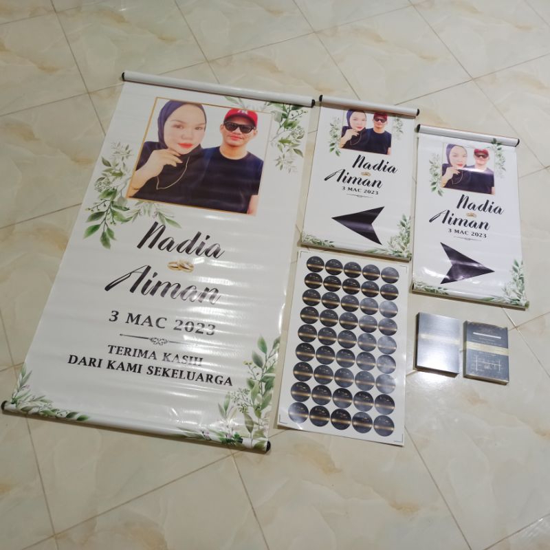 Pakej Kad Kahwin, Print Kad Kahwin, Kad Party, Kad Birthday, Kad Majlis