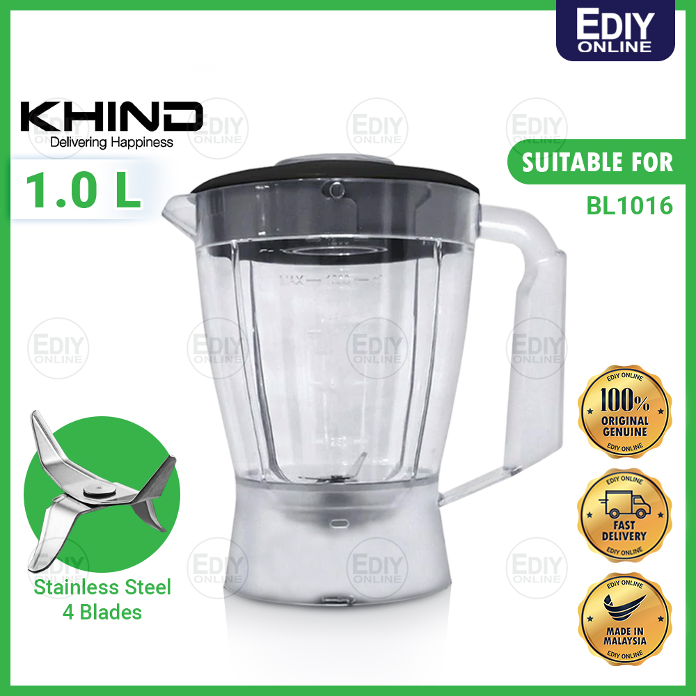 【ACCESSORIES】 100% ORIGINAL BLENDER ( JUG ONLY ) FOR KHIND BL1016 BL-1016