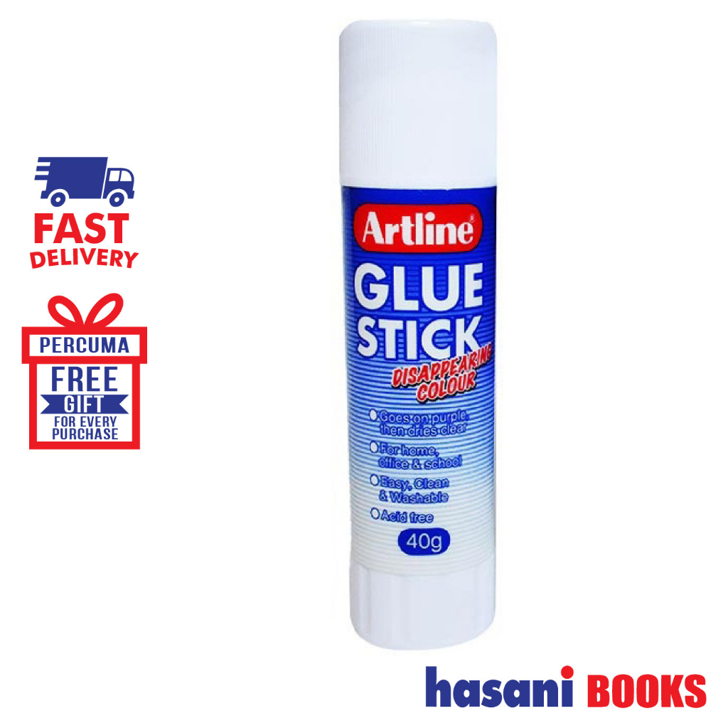 Hasani Artline Disappearing Colour Glue Stick EGD (40g) 4974052853647