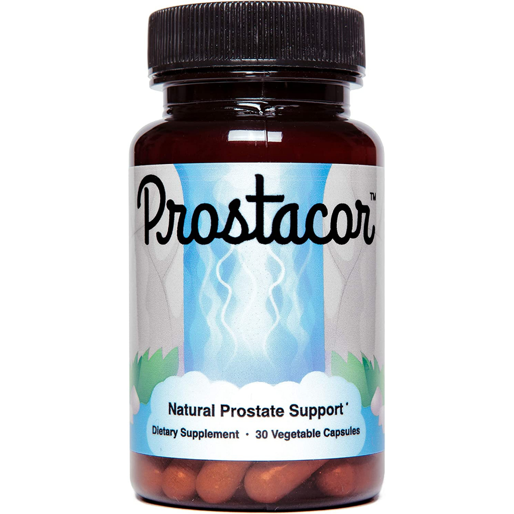 Prostacor - Natural Prostate Support Supplement - Non-GMO, Vegan, Gluten-Free--from USA