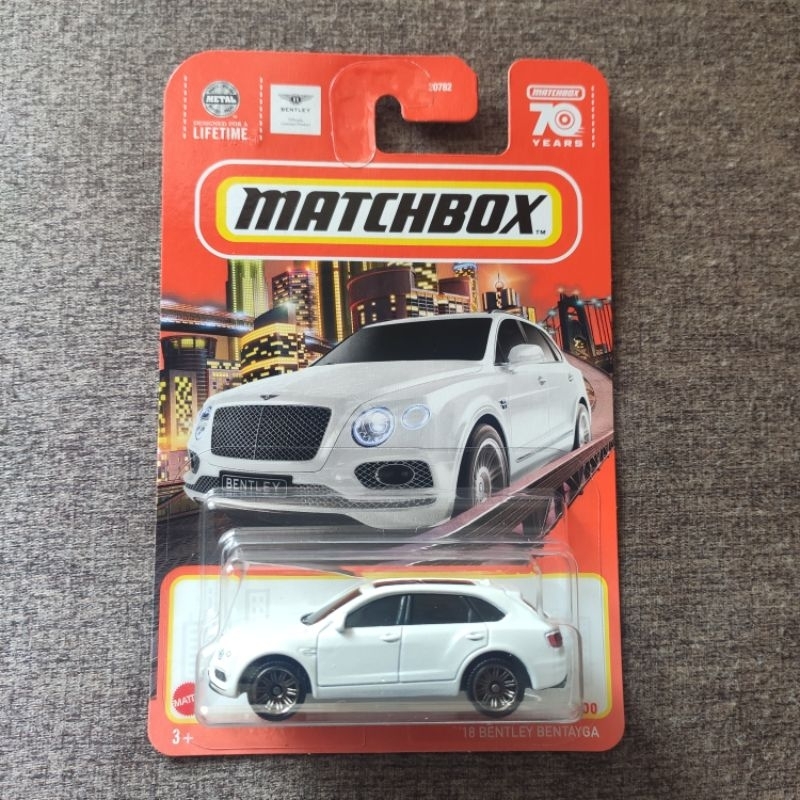 Carro Em Miniatura Matchbox Bentley Bentayga Vermelho - Colecionável