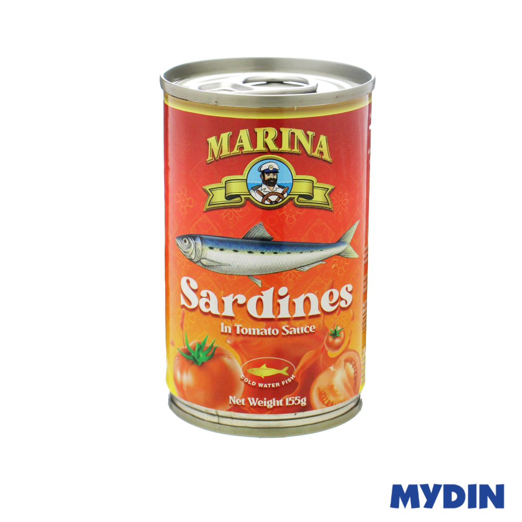 Marina Sardine in Tomato Sauce (155g) Shopee Malaysia