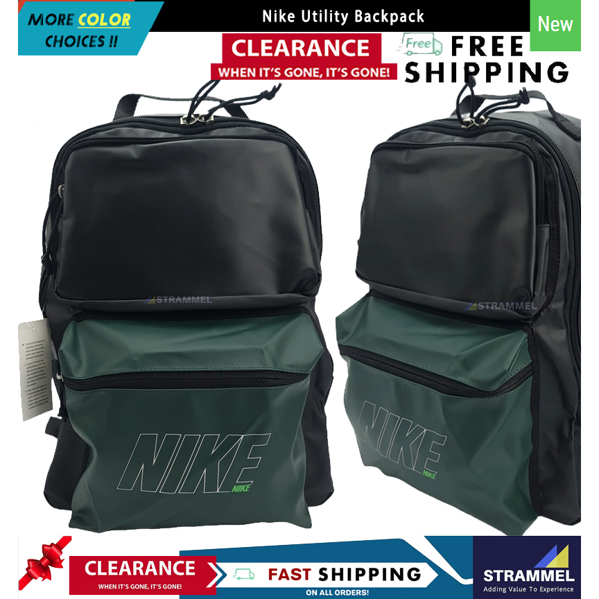 Nike Utility Backpack 22 Litre Waterproof Material Training Sports